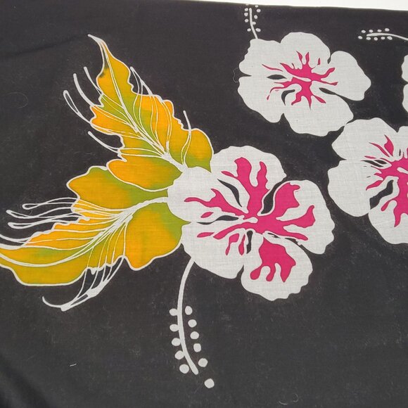 Womens Sarong Cotton Wrap Handpainted Batik Wrapskirt Beach Pareo Beachwear -NEW - Picture 6 of 6